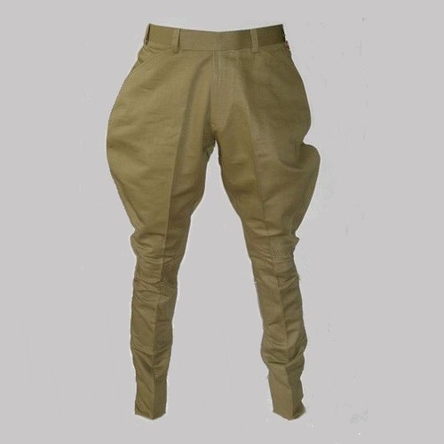 Men baggy khaki - khaki, breeches