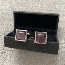 M&S Cufflinks Boxed Square