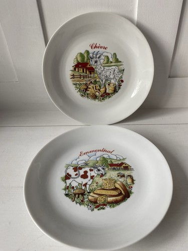 Cheese themed plates - x,