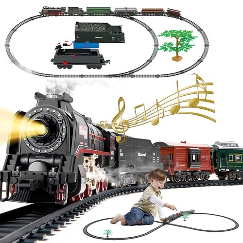 Train set for kids christmas - set,