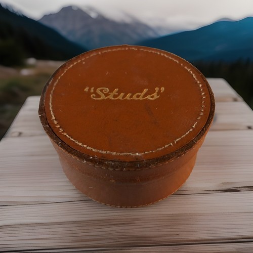 Vintage real hide - , leather