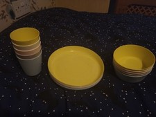 Ikea - Plastic Plates,Bowl &