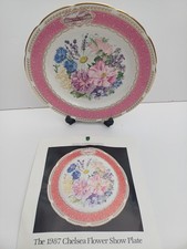 1987 Chelsea Flower Show Plate