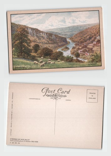 Postcard symonds yat - -, wye