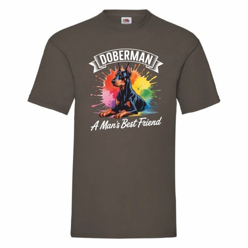 Doberman man best friend t - a,