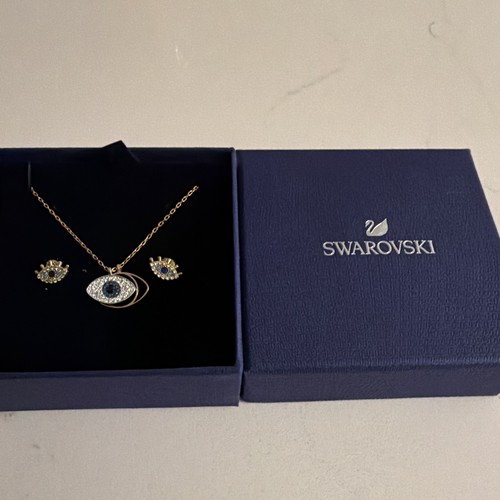 Swarovski evil eye - eye, necklace