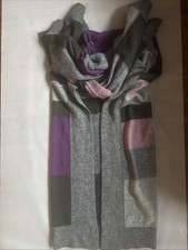 Gap cape/ poncho cardigan long line rich jewel tones free size  