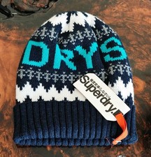 BNWT Superdry Fairisle Beanie