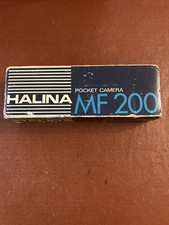 Early Halina Pocket Camera MF200 In Original Box Untested