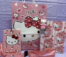 HELLO KITTY Gift Bag Cute Notebook Lanyard Multi Pen Cute Gift Kawaii Sanrio