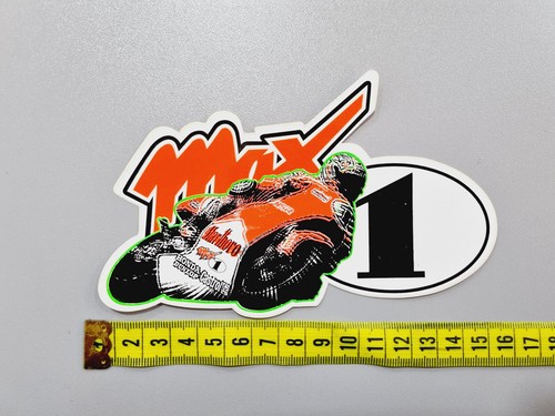 Max biaggi honda sticker - honda,