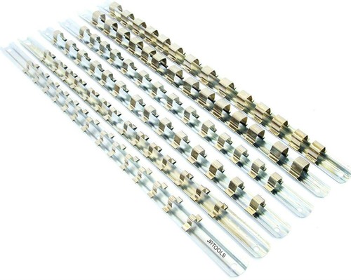 6pc socket rail set - socket,