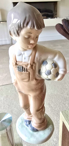 Nao lladro porcelain - by, boy
