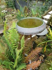 Large Hand Made Copper Bird Bath Garden Feeder Ornament Decor Outdoor