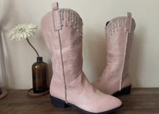 Pink Embellished Western