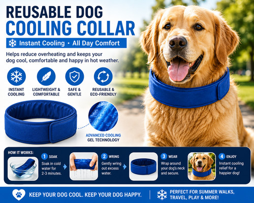 Crufts dog pet cooling gel - pet,