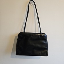 Tula Black Leather Shoulder