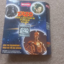 Walkers Tazo Collectors Force Pack Star Wars Trilogy Edition 1996