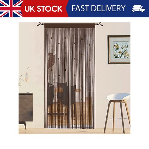 Beaded door curtain fly screen - curtain,