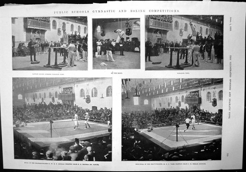 Old print public schools - print,
