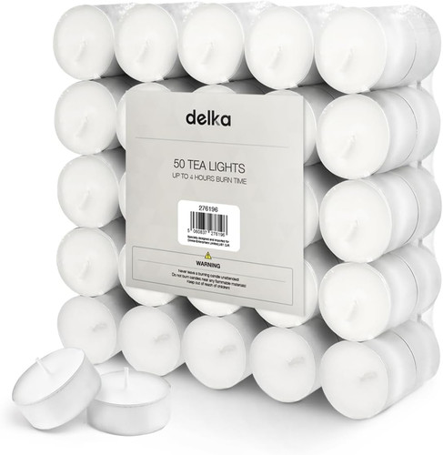Unscented tea lights - tea,