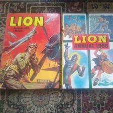 LION ANNUALS 1965 & 1966 Fleetway UK