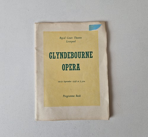 Glyndebourne opera 1956 - opera,