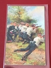 EARLY 1900s TUCK MILITARY PC -