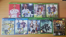 BUNDLE OF 9 X VIDEO GAMES PLAYSTATION 4 XBOX ONE MAINLY FIFA FULLY PLAYABLE VGC