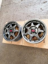 Very Rare 14 Inch Nismo Wheels X2 For Nissan Pulsar Sunny Gti-r 