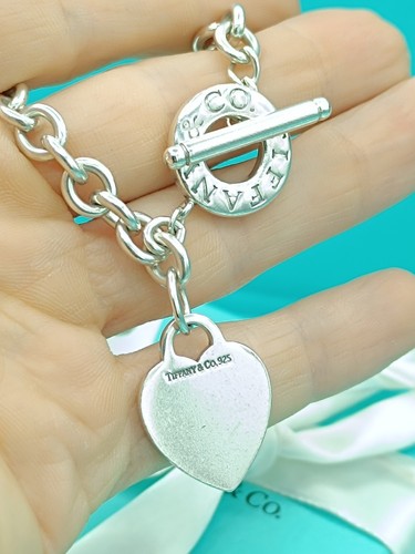 Tiffany silver heart - co,