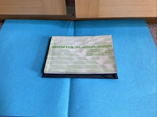 Honda XL400/500 Owners Manual