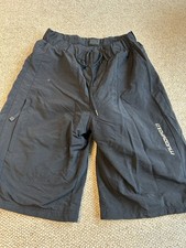 Muddy Fox Mountainbike Shorts Padded Black Mens XS