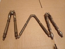 3 Vintage Steel Brass