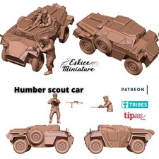 WWII British Humber Scout Car