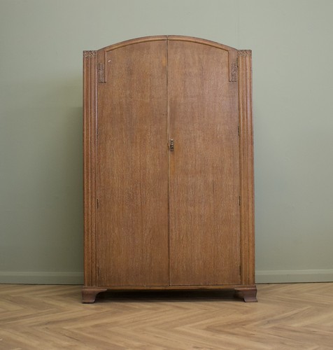Vintage art deco - art, oak