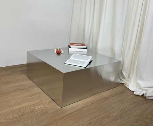 Aluminium coffee table - coffee, 40cm