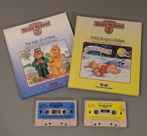 Teddy ruxpin sign - ruxpin, a