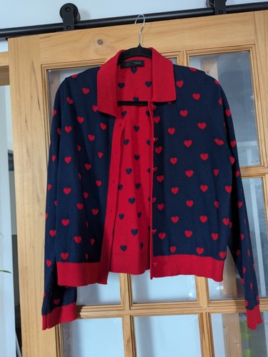 Zara cardigan with hearts - zara,