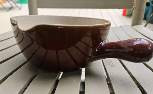 Vtg denby pottery pint sauce - vtg,