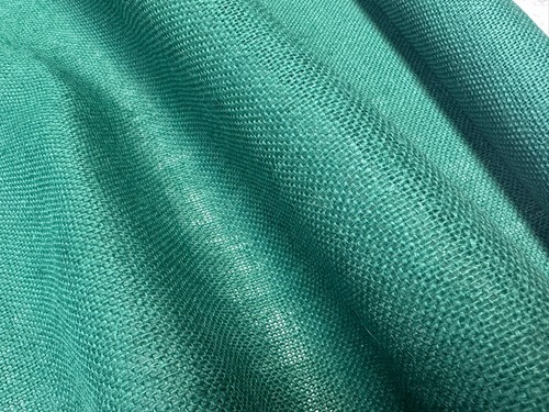Petrol green hessian - hessian, jute