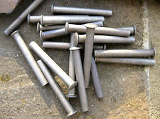 10 x Rivets for shovel spade fork handle repair 50x6mm rake hoe garden lawnmower