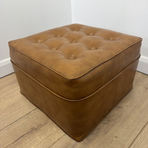Vintage mid century pouffe - vintage,