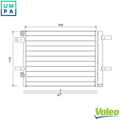 Condenser air conditioning - air,