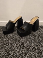 Ego Women's Black Square Toe