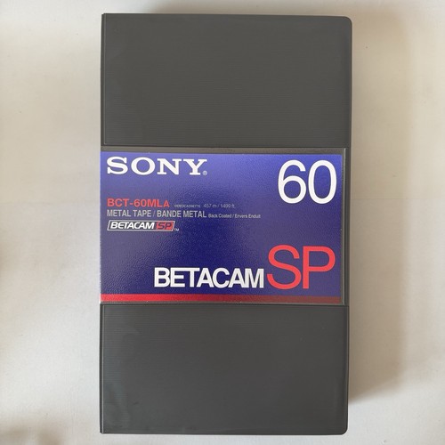 Sony betacam tape bct - sp, bct-60mla