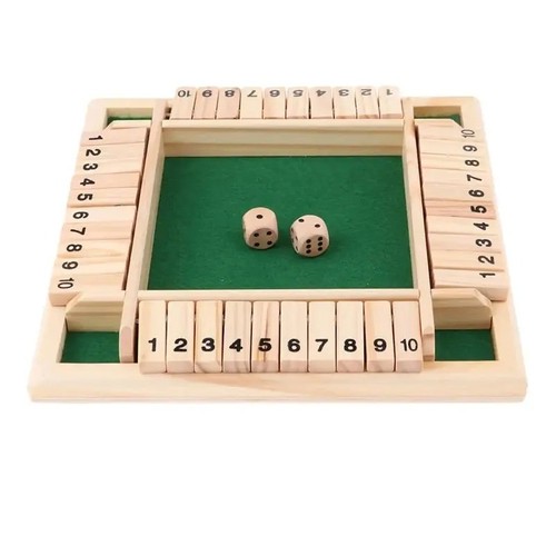 Players shut the box - 4,