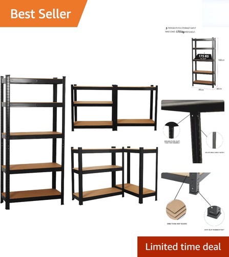 Tier adjustable garage - 5-tier,
