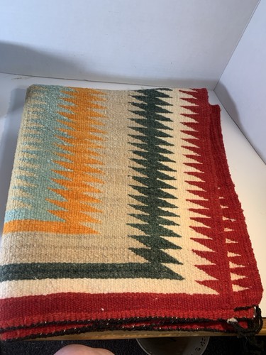 Vintage navajo saddle blanket - navajo,
