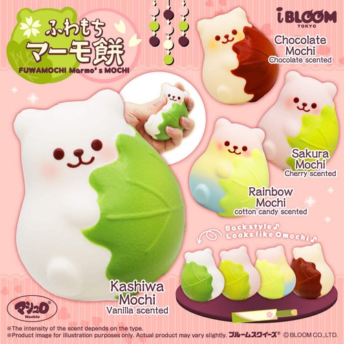 Ibloom squishy fuwamochi marmo - squishy,